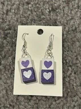 Heart earrings